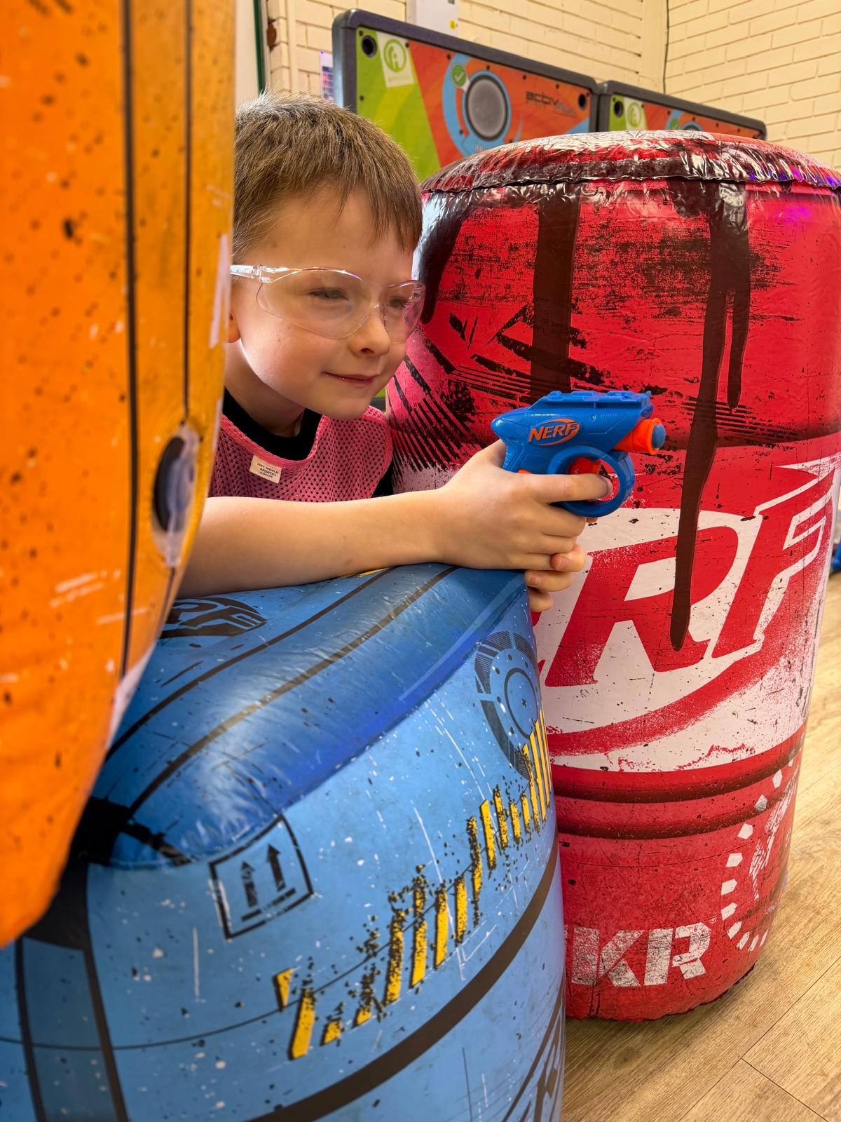 Nerf battle game
